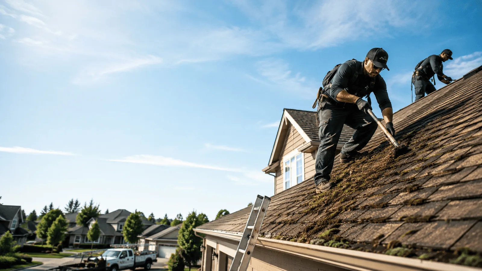 Roof Moss Removal in Callands, VA near me